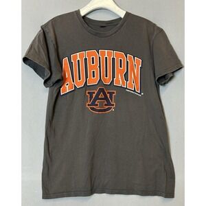 Auburn Tigers AU Shirt Womens‎ Medium Gray New World Graphics